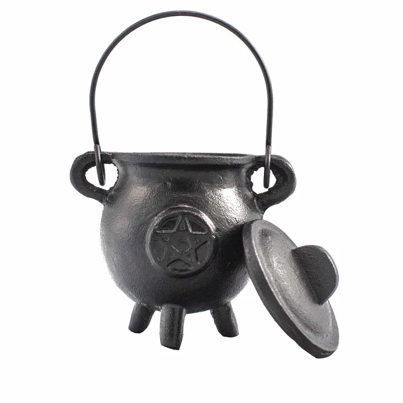 Cast Iron Cauldron with Pentagon 6.5x13cm — foto 2