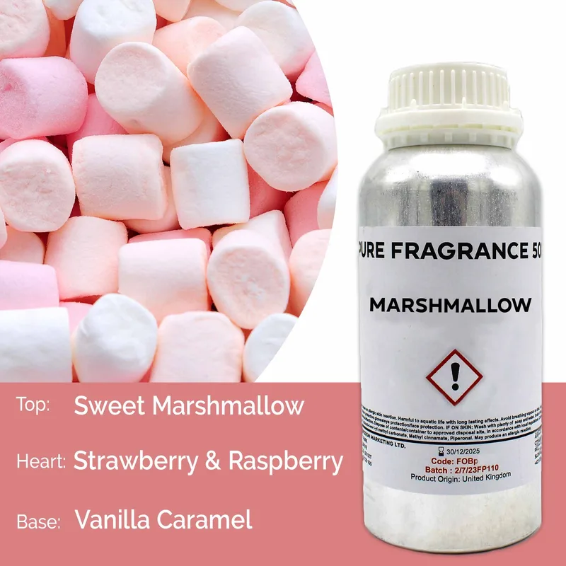 Marshmallow Puro Profumo Olio 500ml