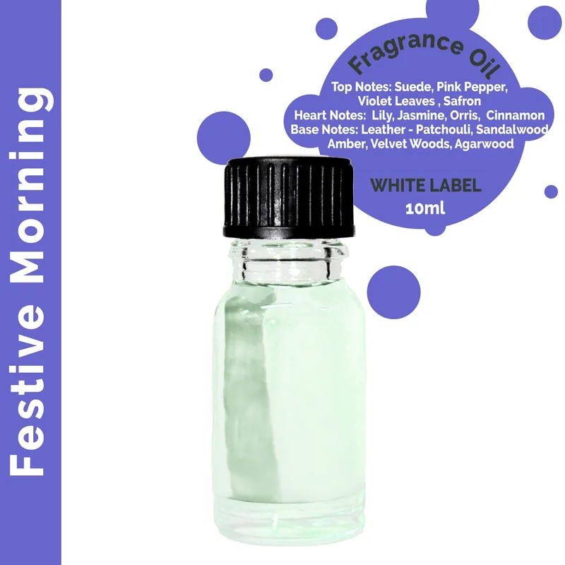 Festive Morning Profumo Olio 10ml Bianco Label — foto 1