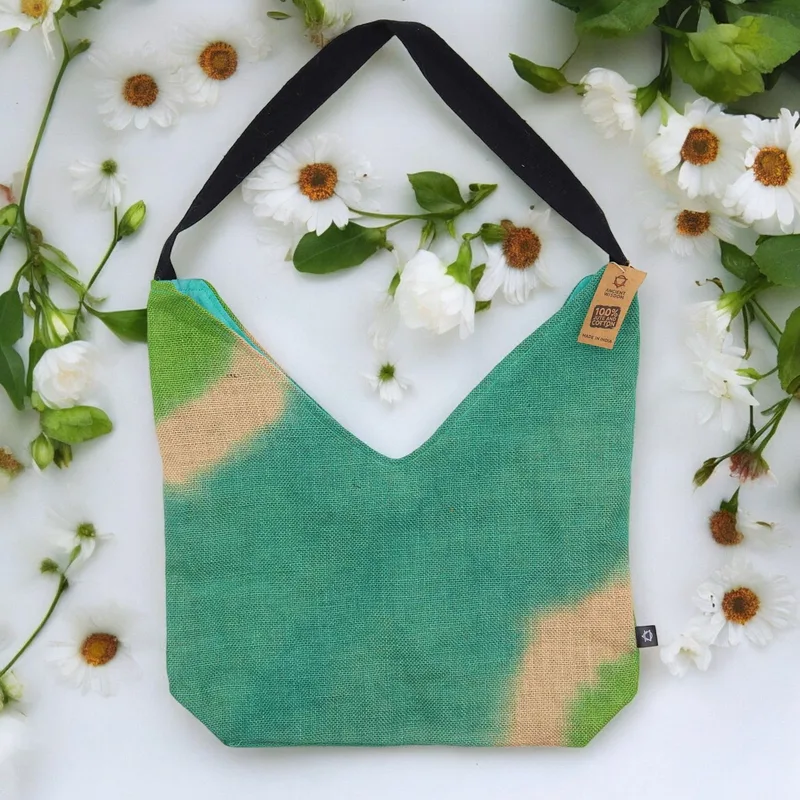 Soft Blend Shoulder Tote Teal — foto 2