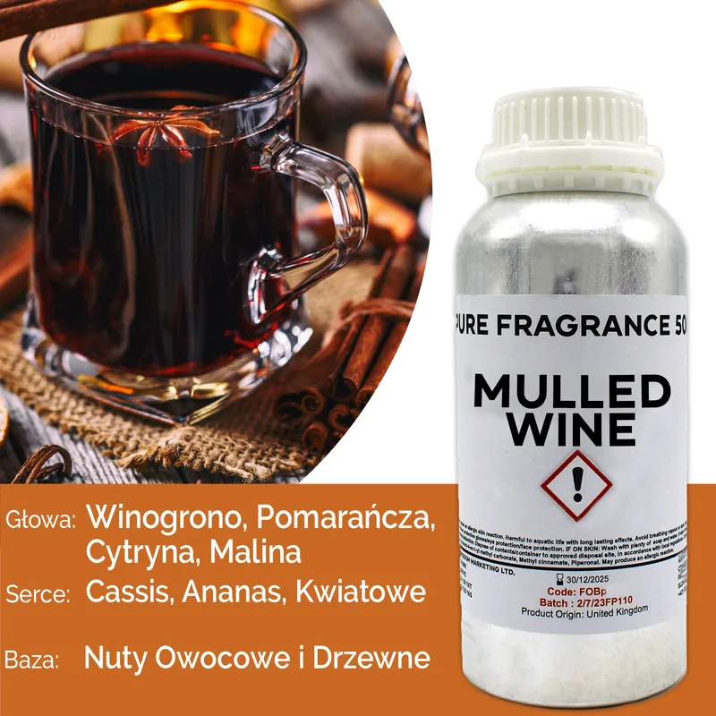 Mulled Wine Puro Profumo Olio 500ml — foto 1