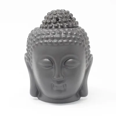 Buddha Head Olio Bruciatore Nero