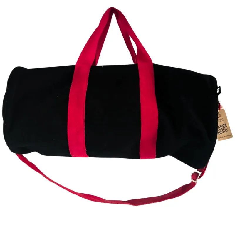 Don't Quit Gym Bag Nero Cherry Pink Handle — foto 1