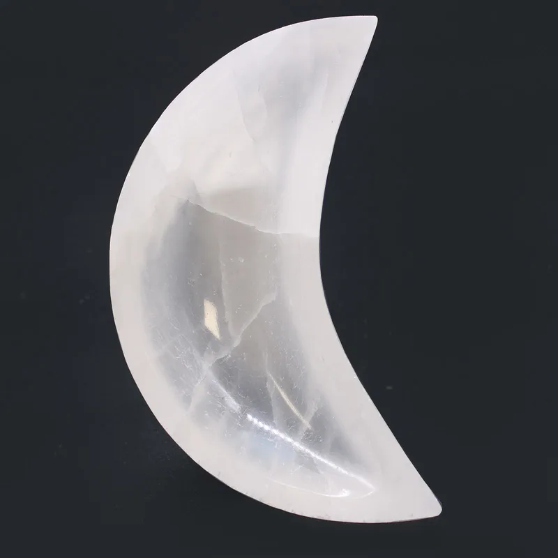 Selenite Moon Bowl 15cm — foto 2