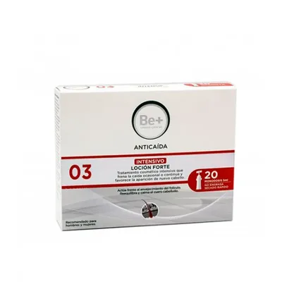 Be+ Lozione Contro la Perdita dei Capelli Forte 20x5ml  