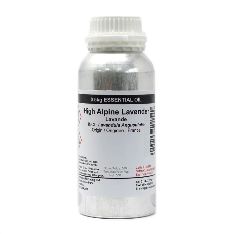 High Alpine Lavanda Essenziale Olio 0.5kg