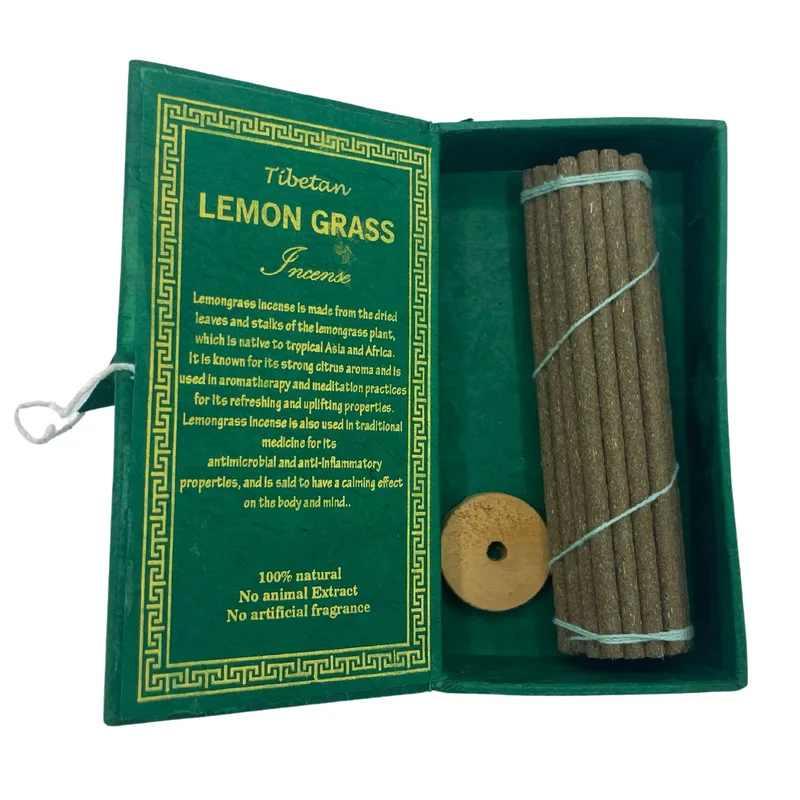 Himalayan Sughandit Dhoop Incesne Gift Set - Lemongrass — foto 2