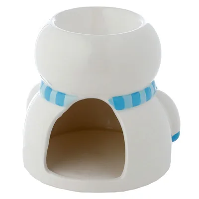 Snowman Shaped Christmas Ceramic Olio Bruciatore — foto 4