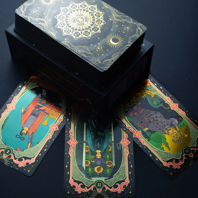 Oro Foil Tarot Card Set with booklet — foto 4