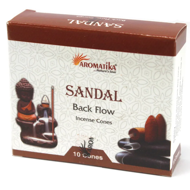 Aromatica Backflow Incenso Cones - Sandalwood
