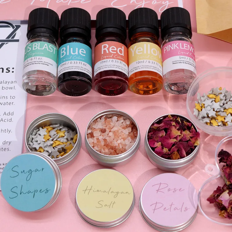 Bagno Bomba Kit - Rosa & Bubblegum — foto 2