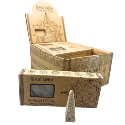 Banjara Smudge Pyramid Cones Mayan Copal