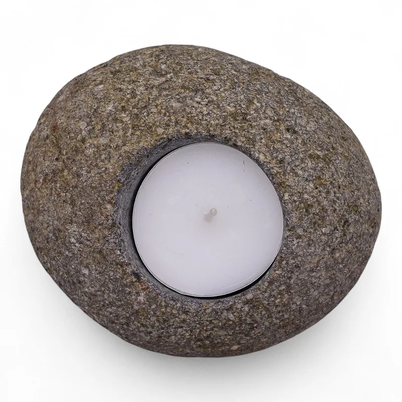 Naturale Riverstone Candela Porta - Single Nightlight — foto 1