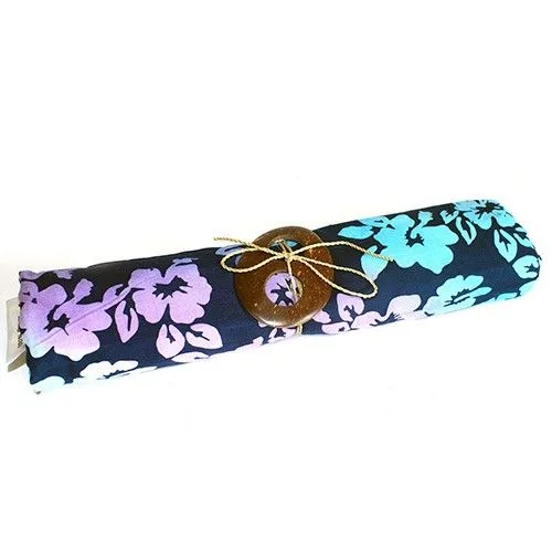Bali Block Print Sarong Orchids — foto 4
