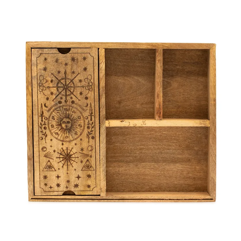 Four Section Tarot Scatola with Card Porta — foto 6
