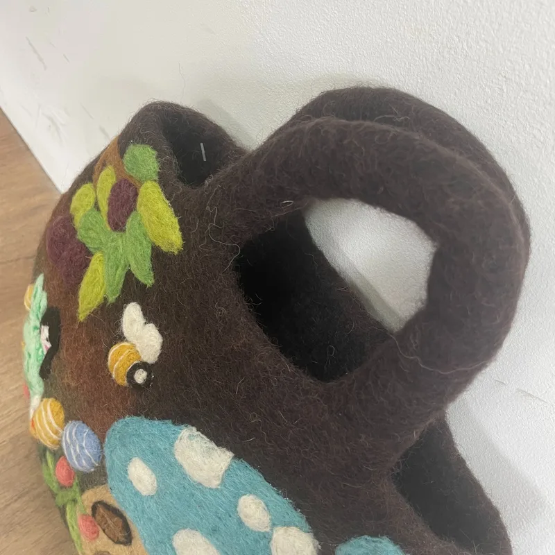Fairy Garden Felted Bag 35x27cm — foto 1
