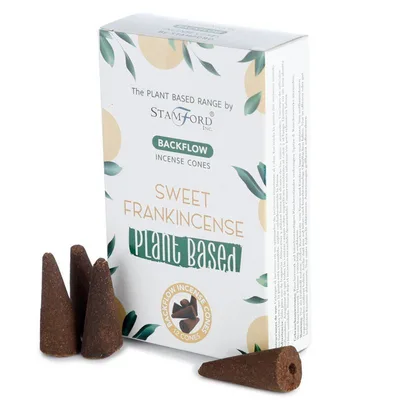 Plant Based Backflow Incenso Cones Dolce Frankincense