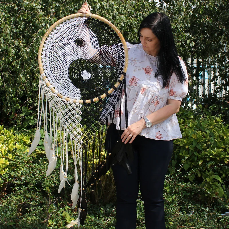 Bali Dreamcatchers Extra Large Ying Yang D: 50cm — foto 4