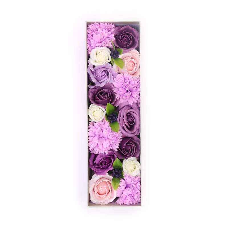 Long Scatola - Lavanda Rosa & Carnation