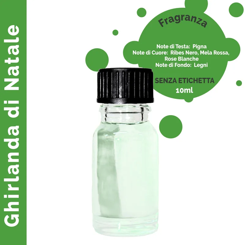 Christmas Garland Profumo Olio 10ml Bianco Label — foto 3