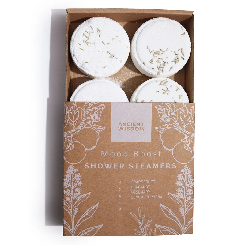 Zen Shower Steamers - Therapy Wellness Quartet - Mood Boost Bianco — foto 1