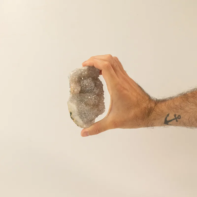 Med Assorted Amethyst Geodes - 6-9 cm (aprox 1KG) 2-3 pieces — foto 3