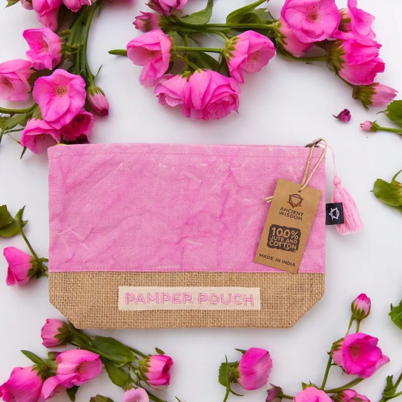 Pamper Pouch - Pink & Purple - Stonewash — foto 1