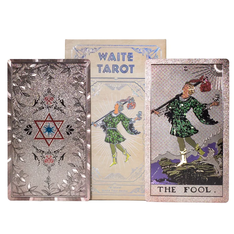 Argento Foil Waite Tarot Card Set with booklet — foto 4