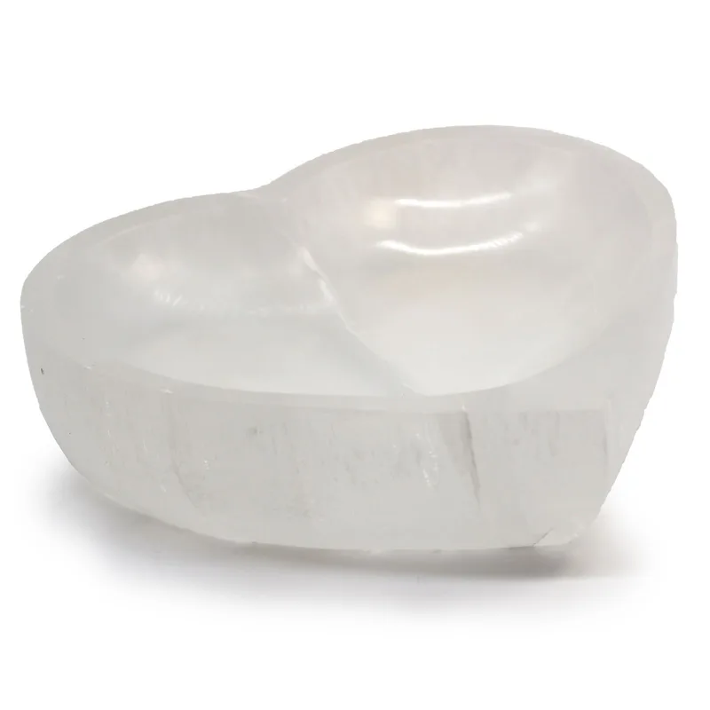 Selenite Heart Bowl 15cm — foto 4