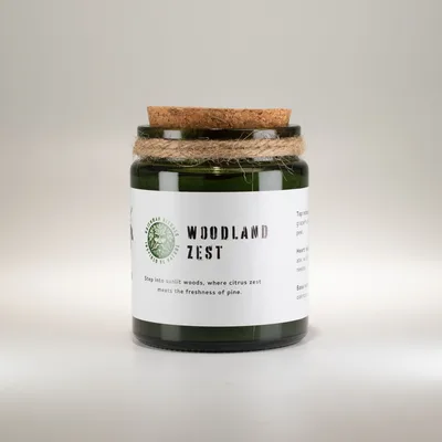 Greenman Woodwick Soy Candela Woodland Zest — foto 2