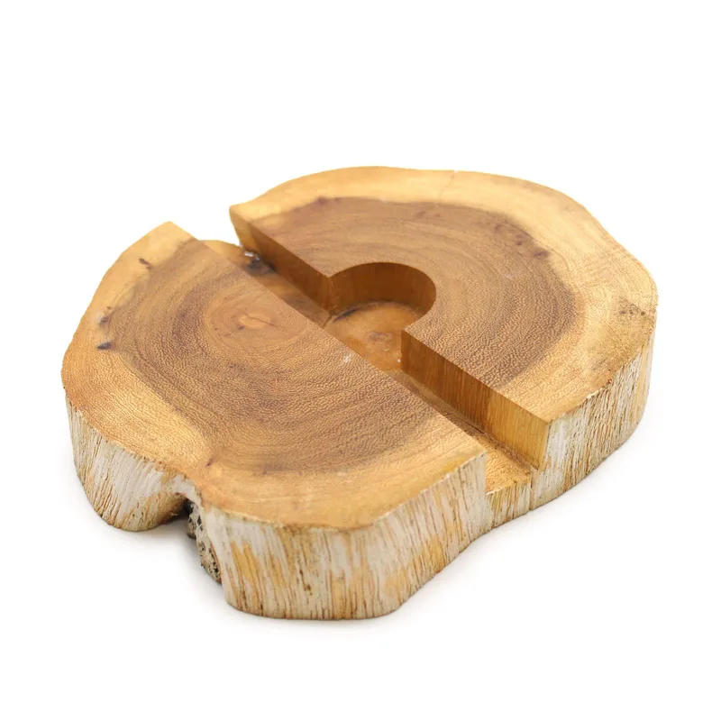 Porta Telefono Legno Gamal Extra Large – Whitewash — foto 5