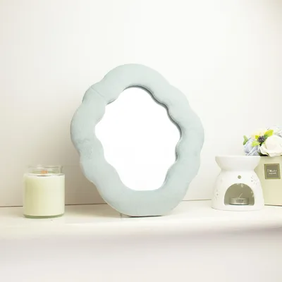 Soft Squiggly Mirror – Cloud – Cloud Blu — foto 3