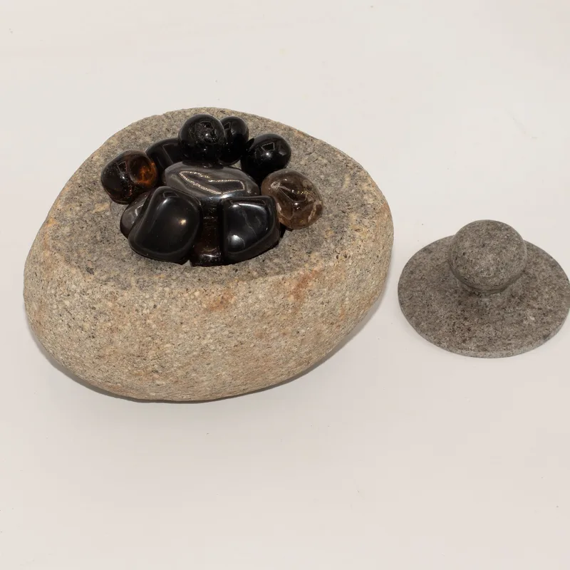 Naturale Riverstone Grounding Pot Large — foto 4