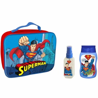 Superman Shower Gel And Shampoo 200ml Set 3 Parti