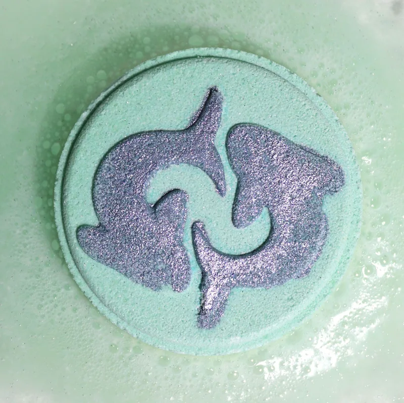 Set of Zodiac Bagno Fizzers with Horoscope - Pisces