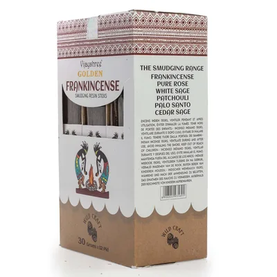 30g Golden Frankincense Smudging Resin Sticks (6s) — foto 4