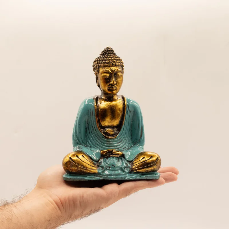 Teal & Oro Buddha Medium — foto 1