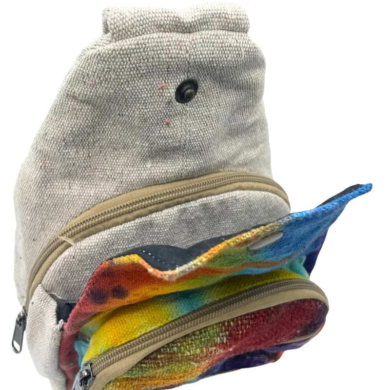 Tiedye Hemp Sling Shoulder Bag — foto 3