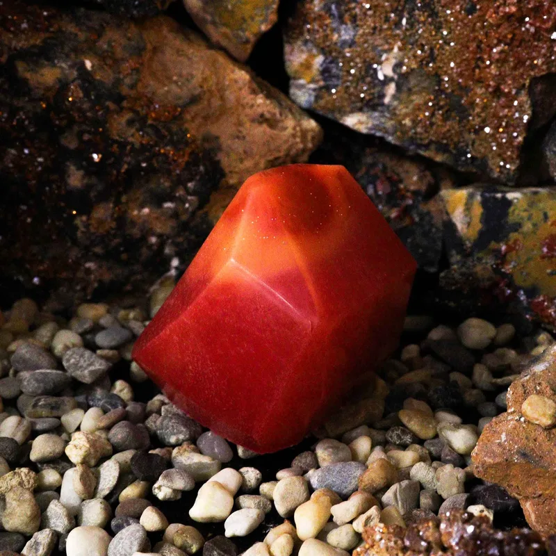 Crystal Elemental Sapone - Fire