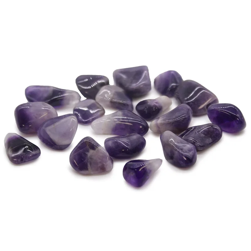 Pack of 24 Tumble Stone Amethyst Banded M — foto 3