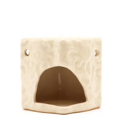 Classic Small Square Floral Olio Burners (aast)