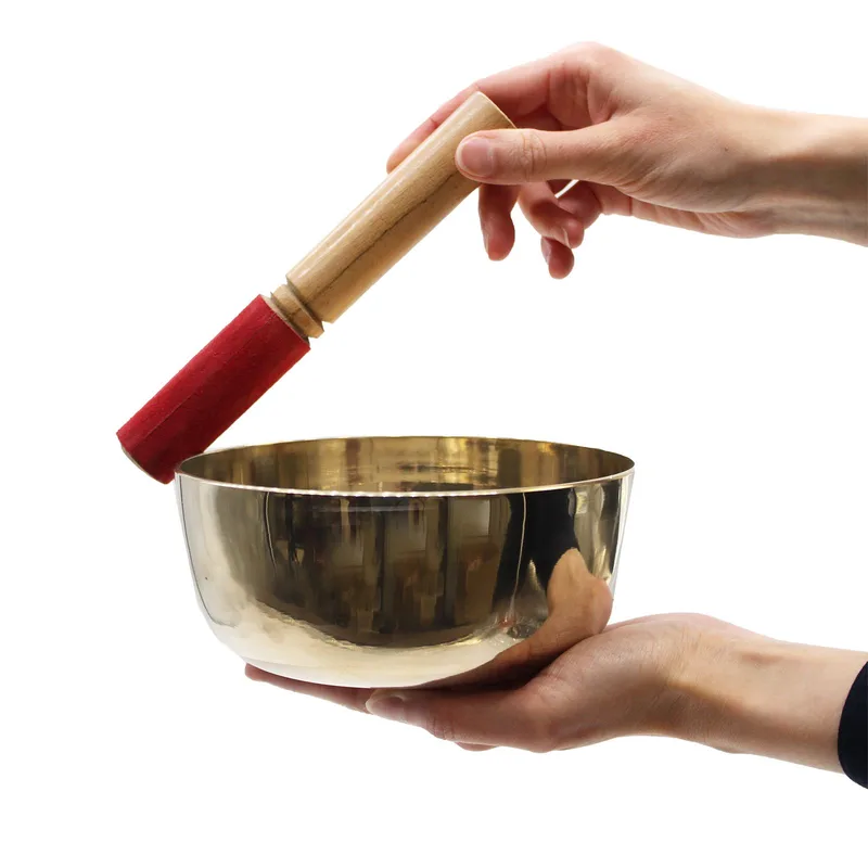 Large Brass Sing Bowl 17cm — foto 1