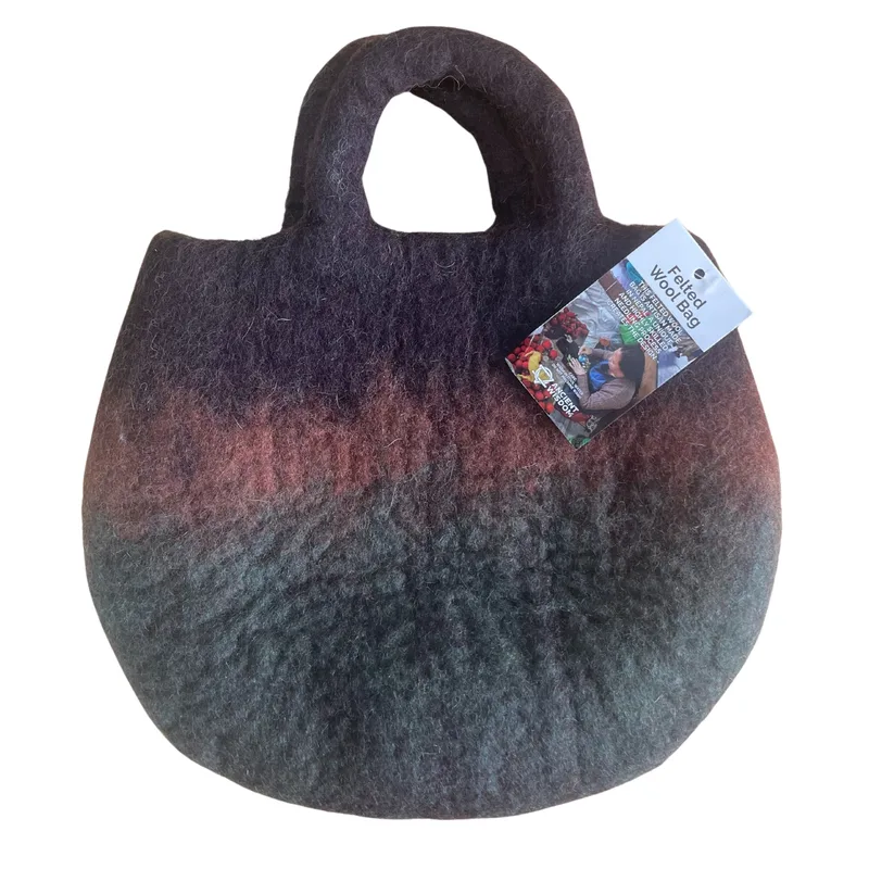 Fairy Garden Felted Bag 35x27cm — foto 2