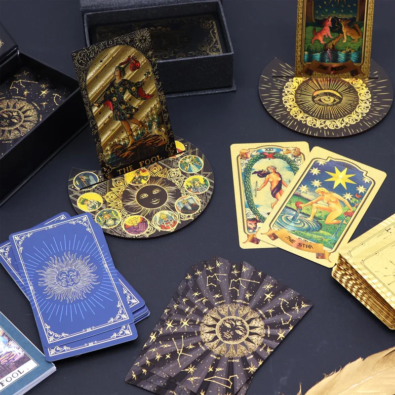 Argento Foil Waite Tarot Card Set with booklet — foto 5