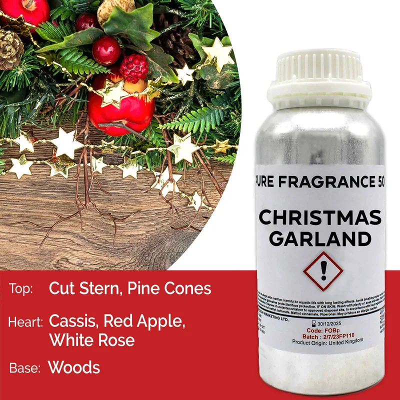 Christmas Garland Puro Profumo Olio 500ml