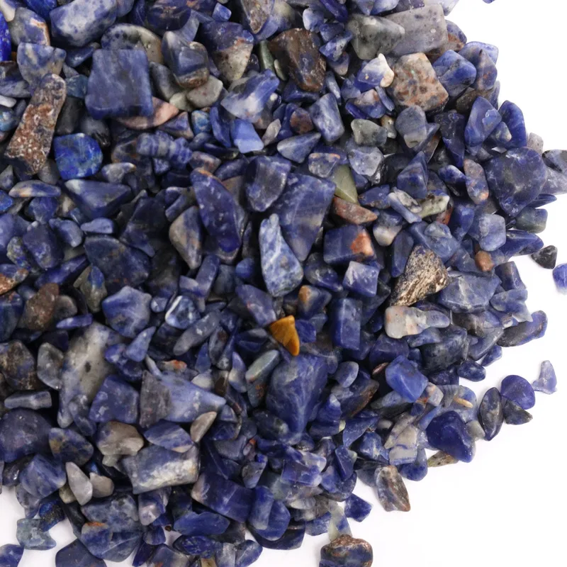 Sodalite Chips Gemstone Chips Bulk - 1KG — foto 3