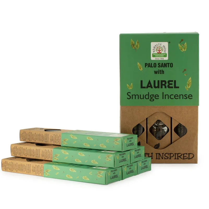Earth Inspired Smudge Incenso - Laurel — foto 3