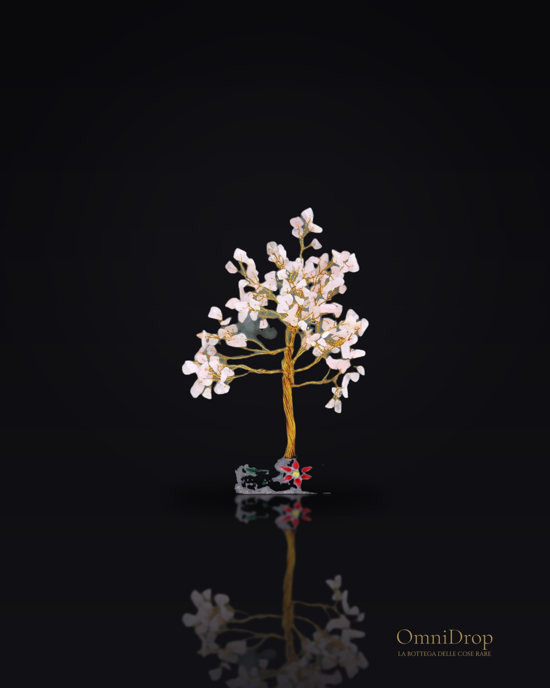 Albero di quarzo rosa, un rituale di armonia e amore