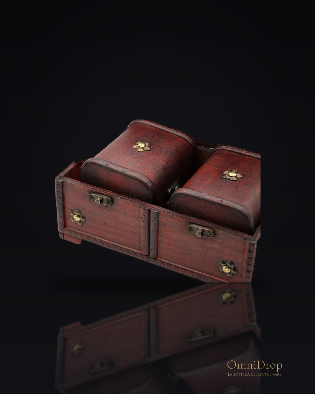 Set di tre casse classiche grandi, per dare ordine e carattere agli spazi