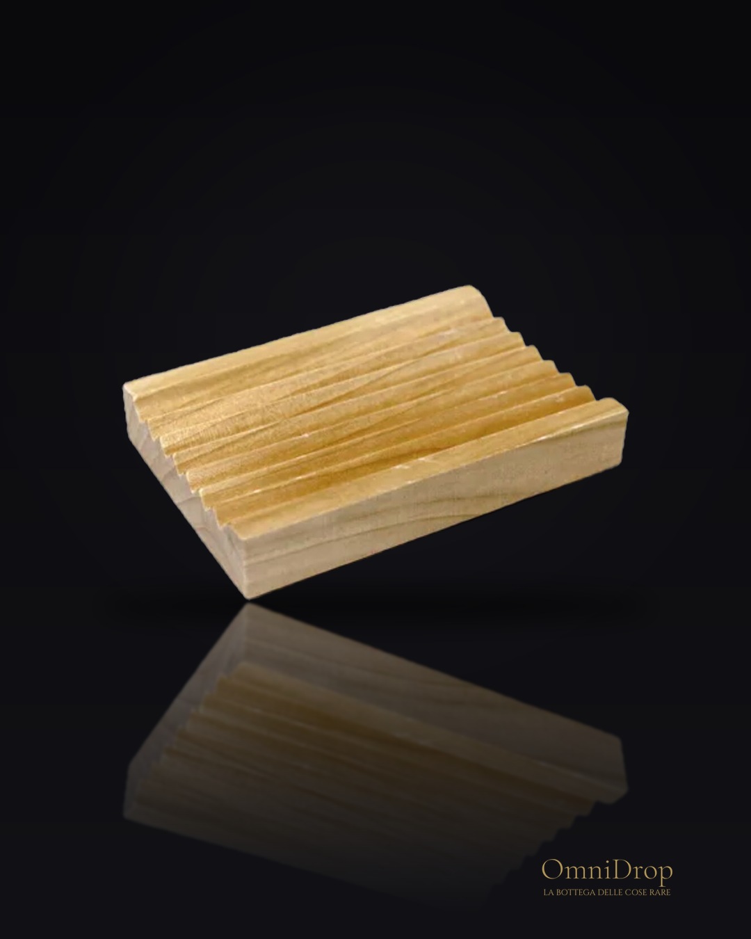Sapone per piatti in legno Hemu, effetto groovy
